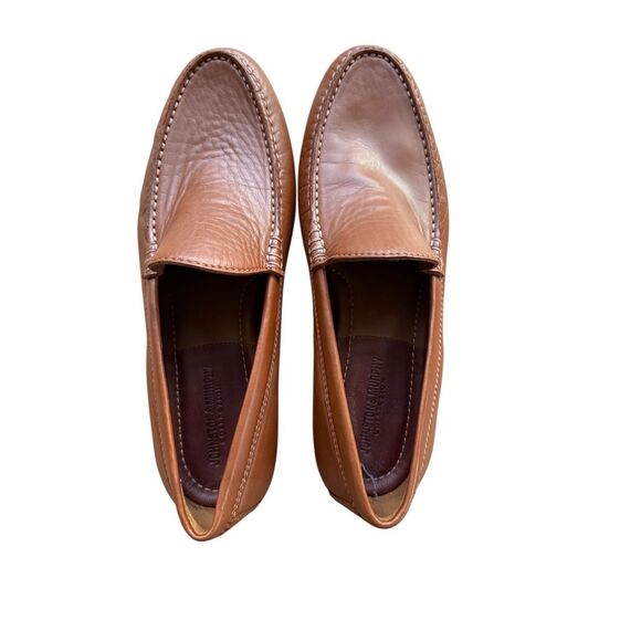 Johnston & Murphy Mens Cognac Sheepskin Baldwin Penny Loafer Size 11M main image 14